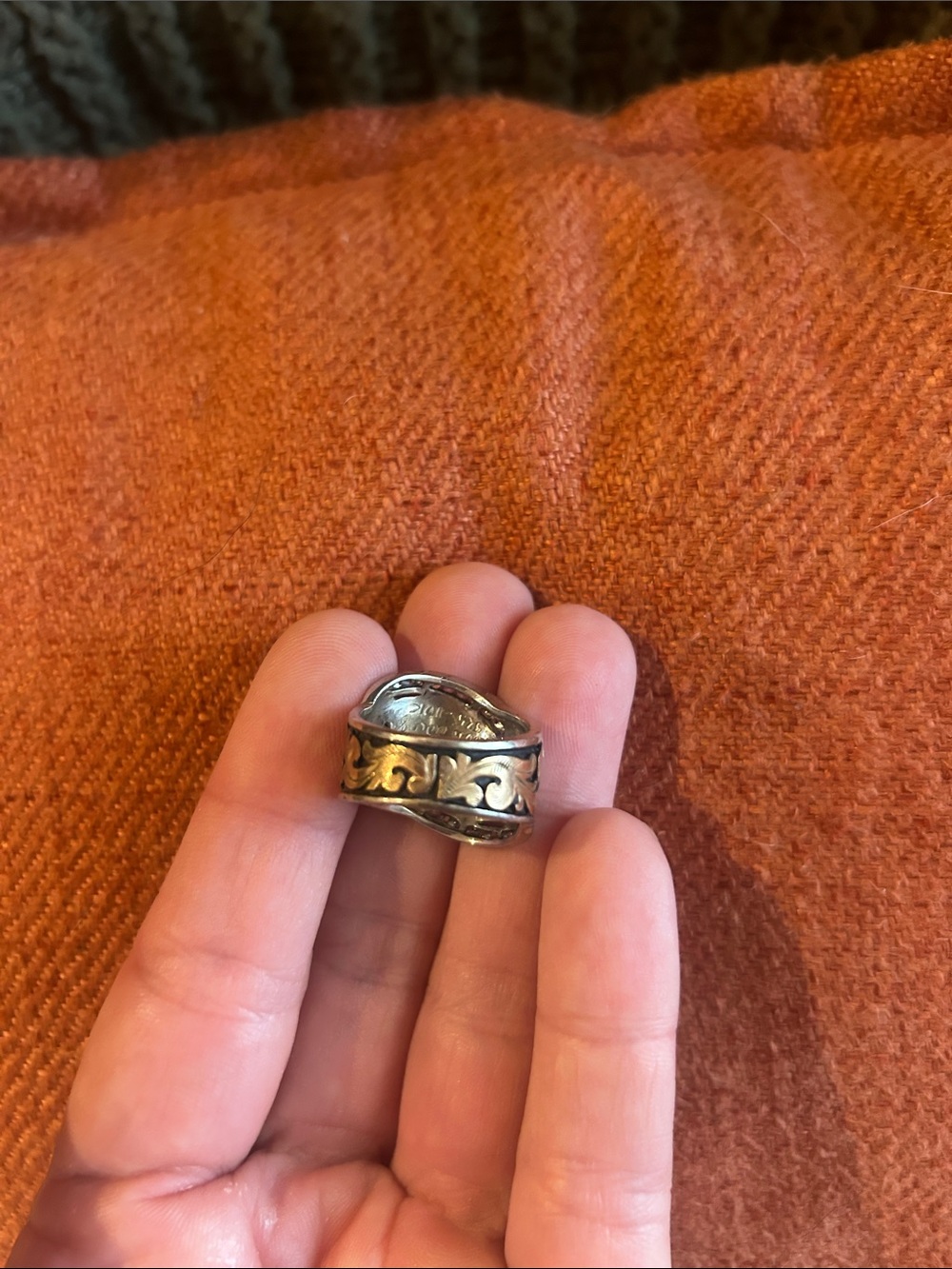 Bob berg size 7 ring - Picture 3 of 4